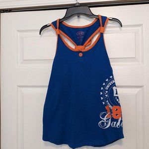 Juniors Blue & Orange UF Gators 1853 Tank - Size XL